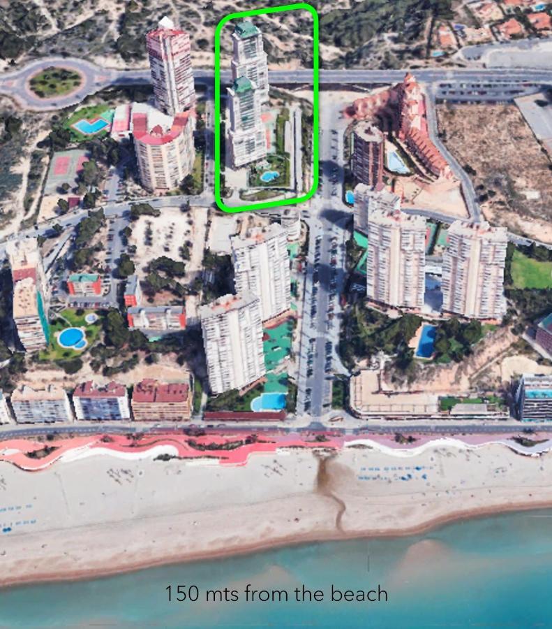 See The Sea Miramar Apartment - 150M To The Beach Benidorm Exterior foto